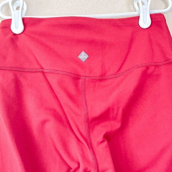 Prana Cranberry Colored Layna Leggings, Size XS - Picture 3 of 4